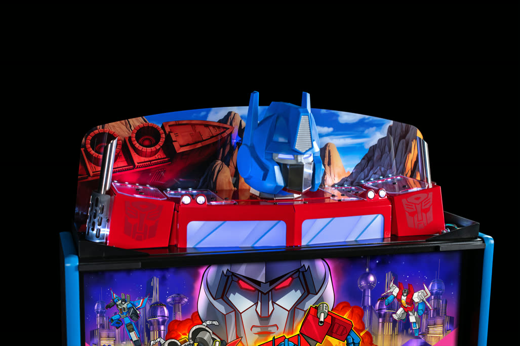 Topper de Optimus Prime visto de frente