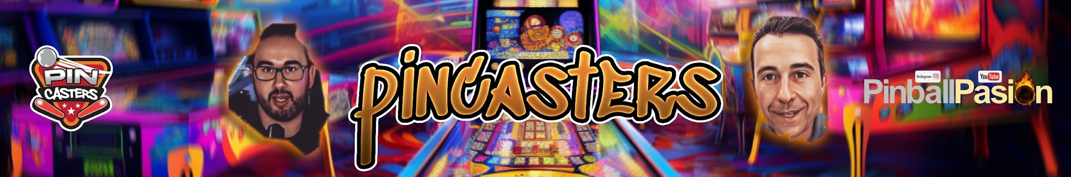 Rober y Óscar, presentadores de PinCasters